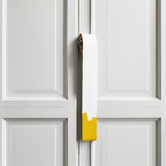 Peindre une Porte au Rouleau