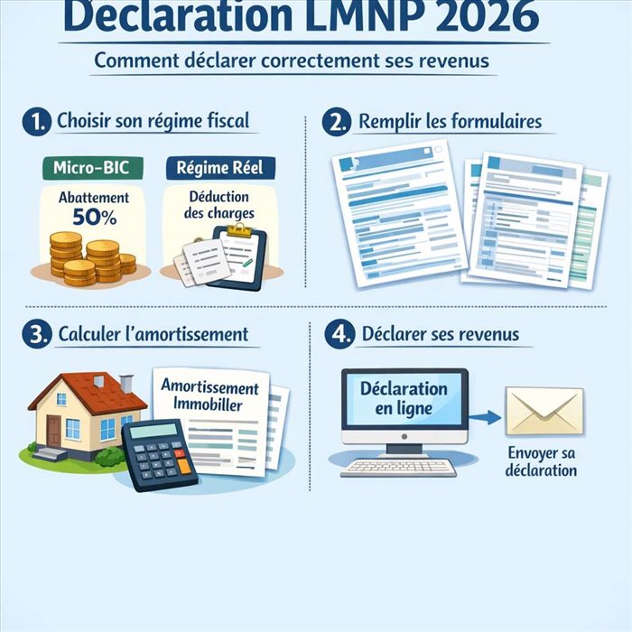 Déclaration LMNP 2026 : comment déclarer correctement ses revenus ?
