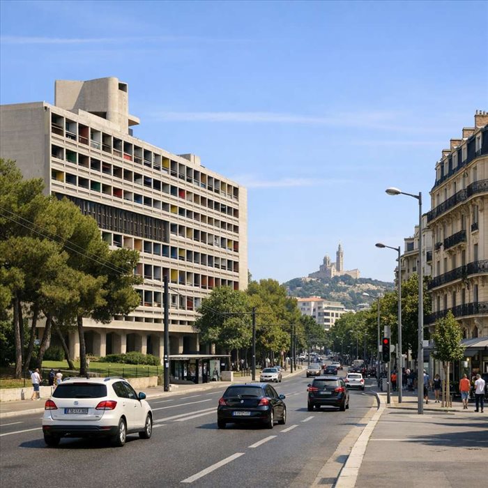 Boulevard Michelet à Marseille : patrimoine immobilier et architecture urbaine