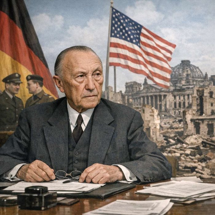 Konrad Adenauer après 1945 : son rôle majeur expliqué