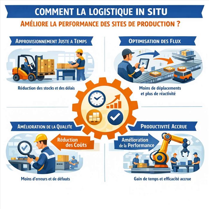 Pourquoi intégrer la logistique in situ aux flux internes de votre site de production ?