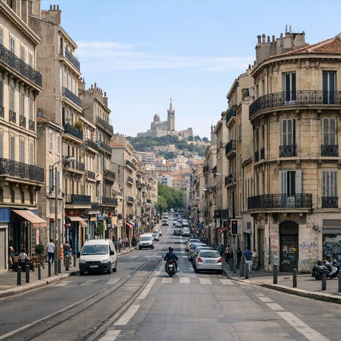 Boulevard National à Marseille : patrimoine bâti et histoire urbaine