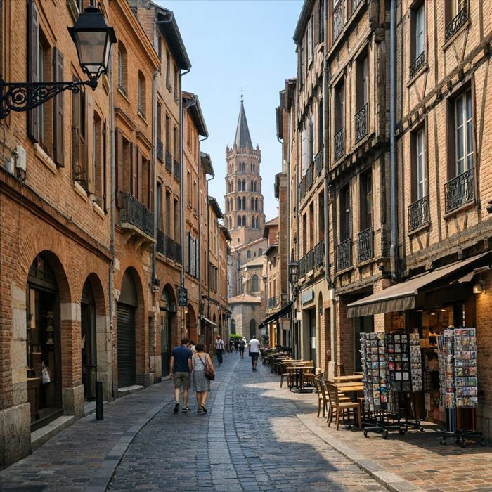 Rue Peyrolières à Toulouse : histoire et visite du centre
