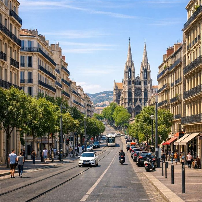 Boulevard de la Libération à Marseille : architecture historique et tourisme
