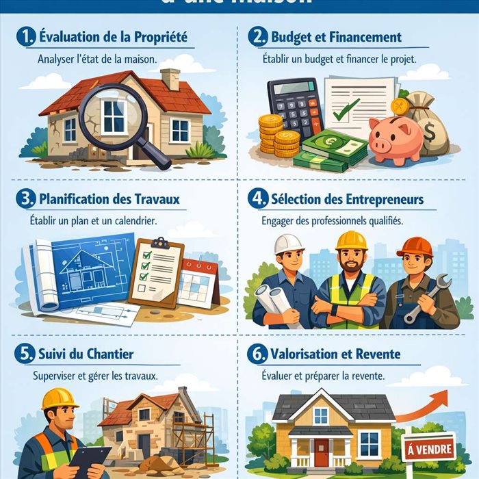 Comment investir dans la rénovation d'une maison ?